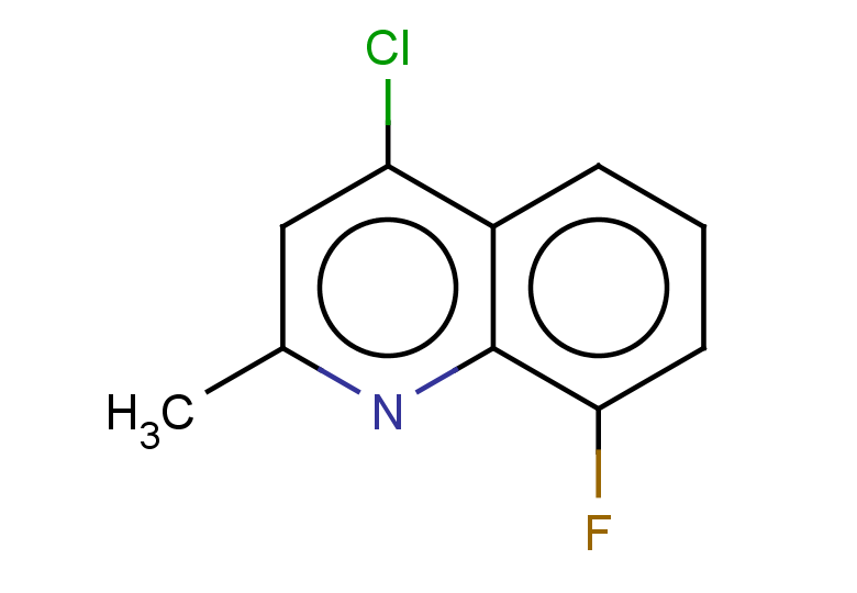 4-chloro-8-fluoro-2-methylquinoline