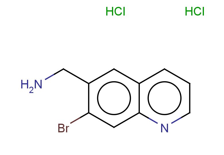 (7-bromoquinolin-6-yl)methanamine dihydrochloride
