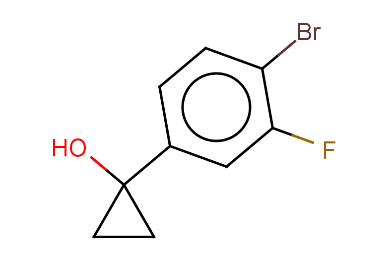 1-(4-bromo-3-fluorophenyl)cyclopropan-1-ol