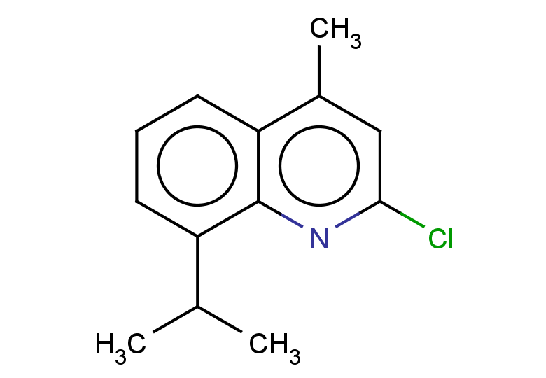 2-chloro-4-methyl-8-(propan-2-yl)quinoline