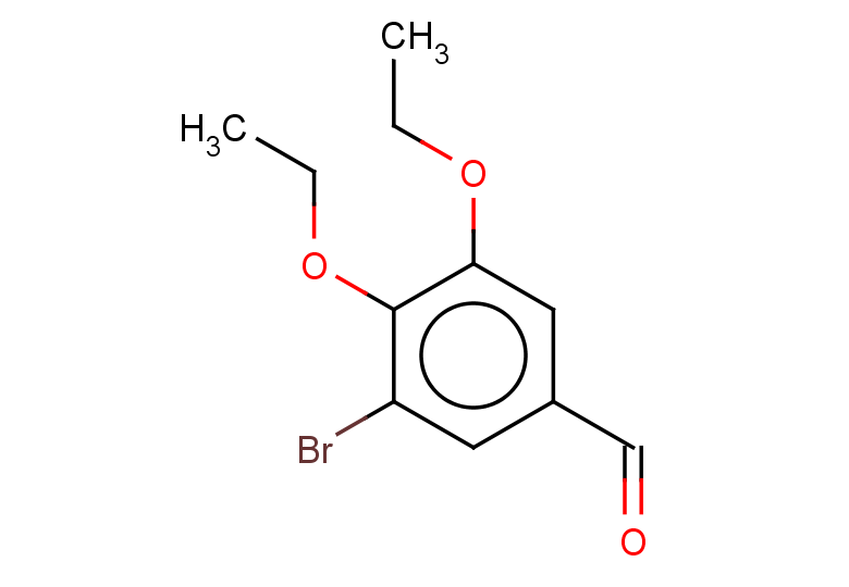 3-bromo-4,5-diethoxybenzaldehyde