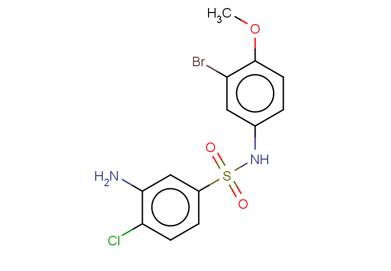 3-amino-N-(3-bromo-4-methoxyphenyl)-4-chlorobenzene-1-sulfonamide