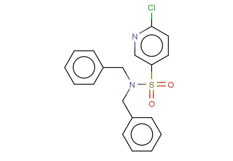 N,N-dibenzyl-6-chloropyridine-3-sulfonamide