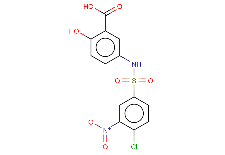 5-(4-chloro-3-nitrobenzenesulfonamido)-2-hydroxybenzoic acid