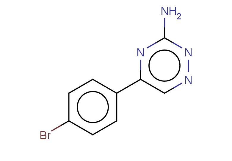 5-(4-bromophenyl)-1,2,4-triazin-3-amine