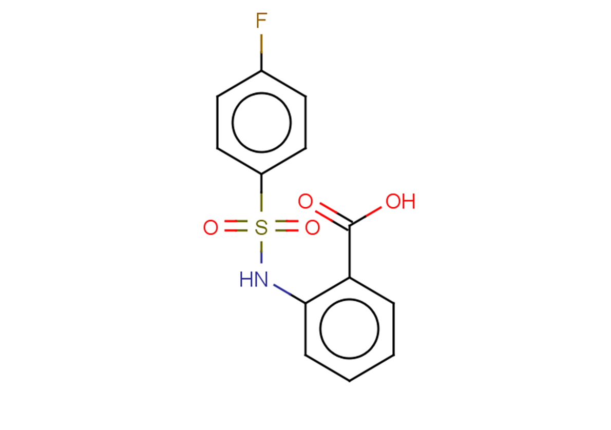 2-(4-fluorobenzenesulfonamido)benzoic acid