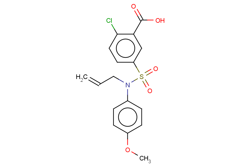 2-chloro-5-[(4-methoxyphenyl)(prop-2-en-1-yl)sulfamoyl]benzoic acid