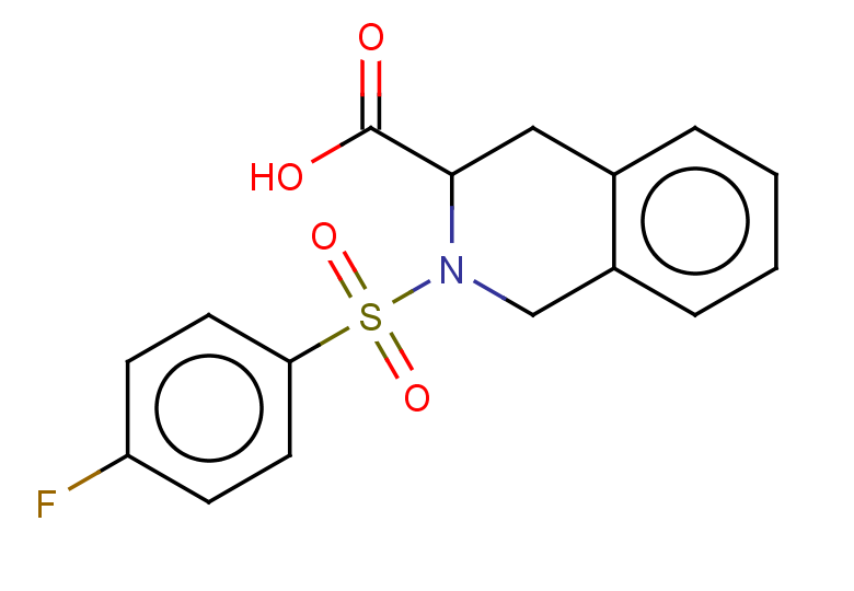 2-(4-fluorobenzenesulfonyl)-1,2,3,4-tetrahydroisoquinoline-3-carboxylic acid