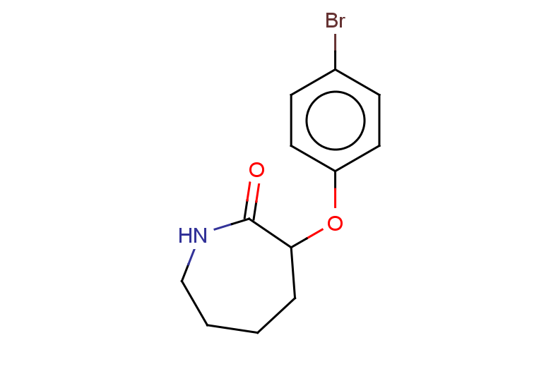 3-(4-bromophenoxy)azepan-2-one