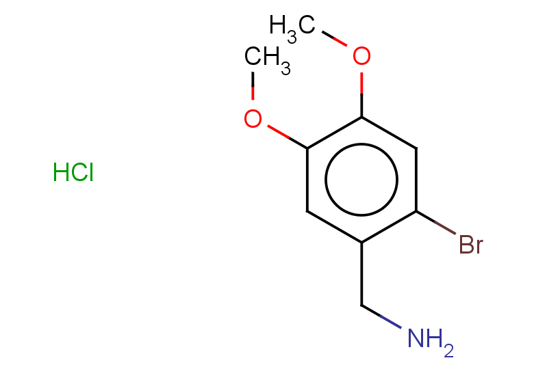 1-(2-bromo-4,5-dimethoxyphenyl)methanamine hydrochloride