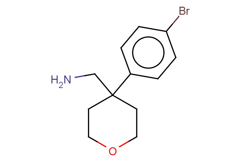 [4-(4-bromophenyl)oxan-4-yl]methanamine