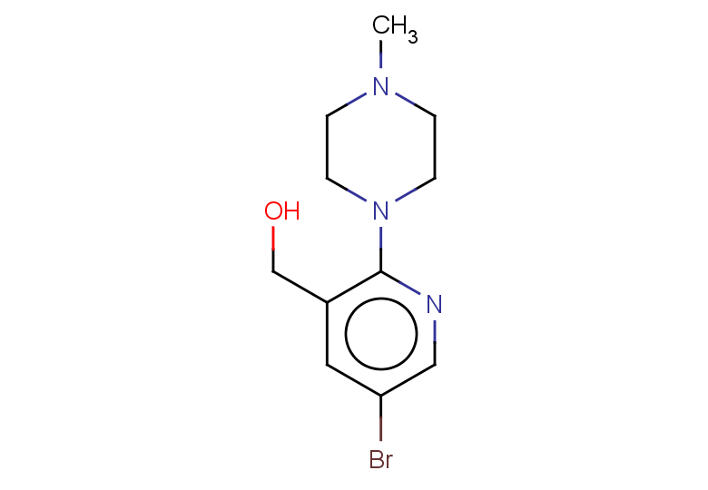 [5-bromo-2-(4-methylpiperazin-1-yl)pyridin-3-yl]methanol