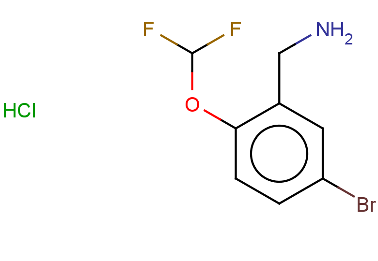 [5-bromo-2-(difluoromethoxy)phenyl]methanamine hydrochloride