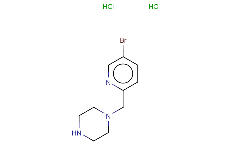 1-[(5-bromopyridin-2-yl)methyl]piperazine dihydrochloride
