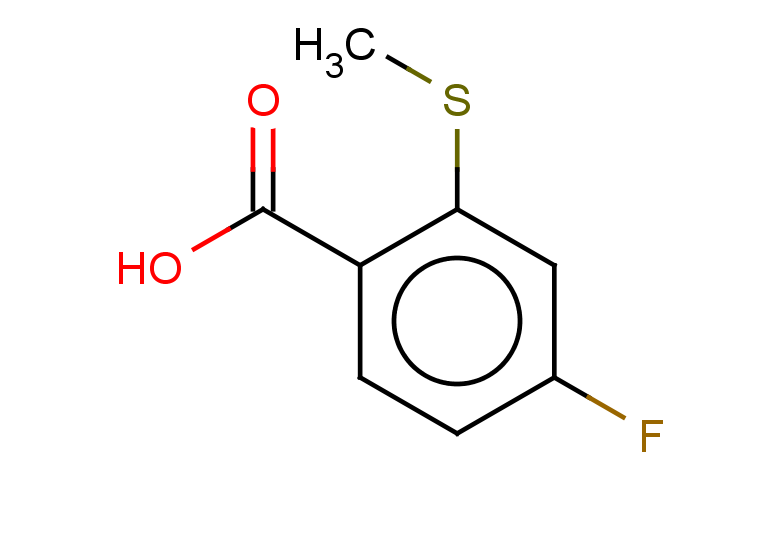 4-fluoro-2-(methylsulfanyl)benzoic acid