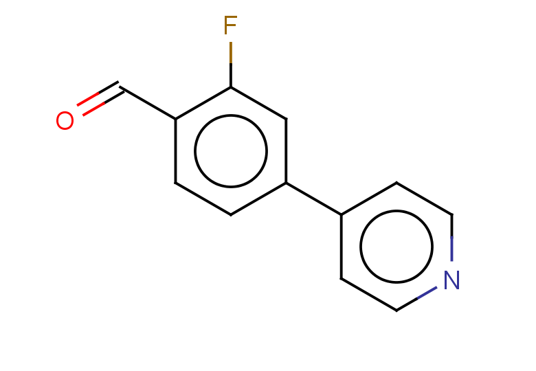 2-fluoro-4-(pyridin-4-yl)benzaldehyde