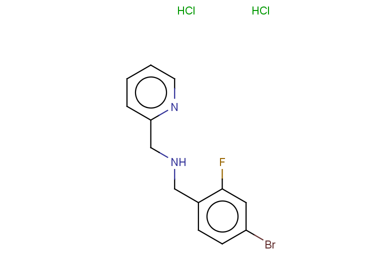 [(4-bromo-2-fluorophenyl)methyl](pyridin-2-ylmethyl)amine dihydrochloride