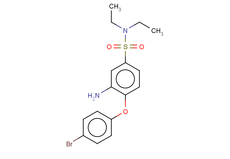 3-amino-4-(4-bromophenoxy)-N,N-diethylbenzene-1-sulfonamide