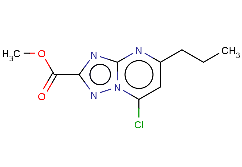 methyl 7-chloro-5-propyl-[1,2,4]triazolo[1,5-a]pyrimidine-2-carboxylate