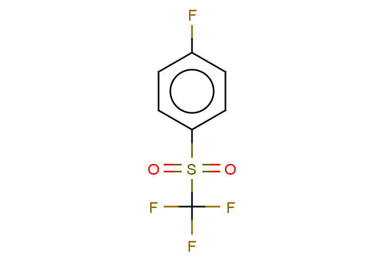 1-fluoro-4-trifluoromethanesulfonylbenzene