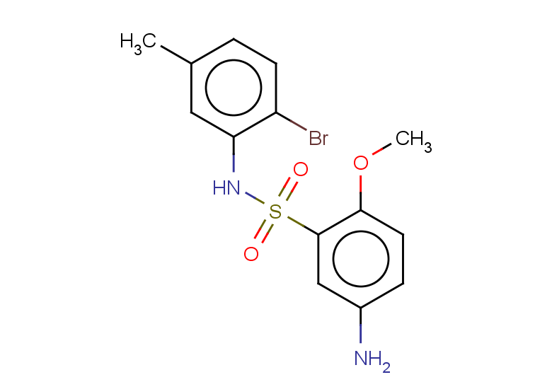 5-amino-N-(2-bromo-5-methylphenyl)-2-methoxybenzene-1-sulfonamide