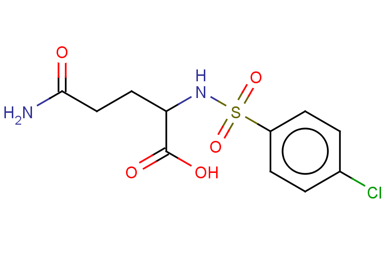 4-carbamoyl-2-(4-chlorobenzenesulfonamido)butanoic acid