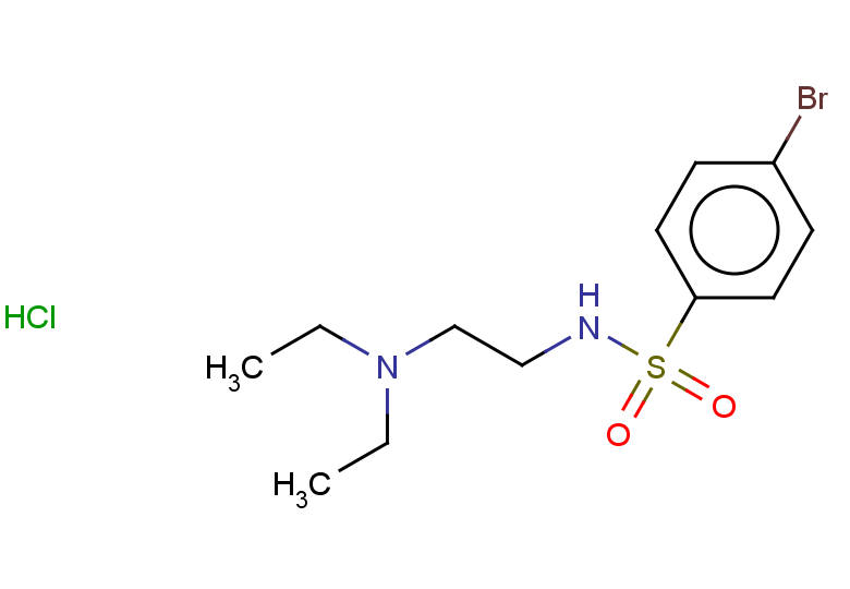 4-bromo-N-[2-(diethylamino)ethyl]benzene-1-sulfonamide hydrochloride