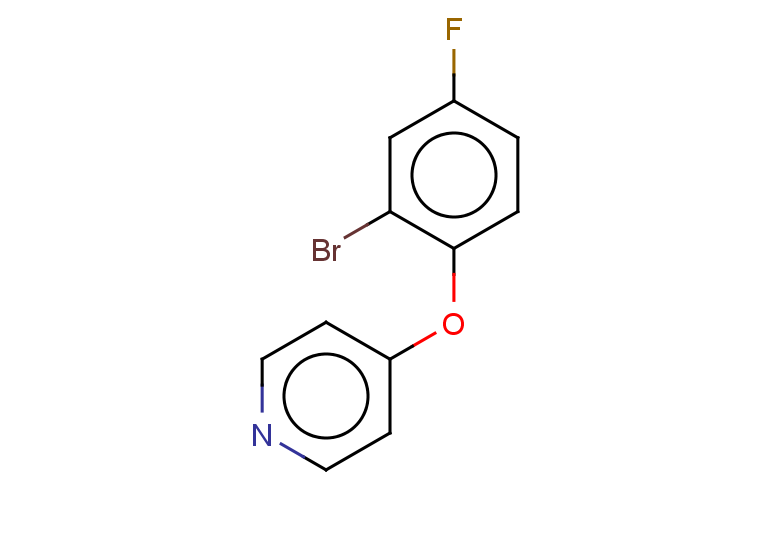 4-(2-bromo-4-fluorophenoxy)pyridine