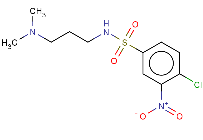 4-chloro-N-[3-(dimethylamino)propyl]-3-nitrobenzene-1-sulfonamide