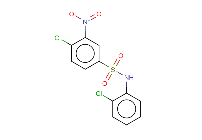 4-chloro-N-(2-chlorophenyl)-3-nitrobenzene-1-sulfonamide