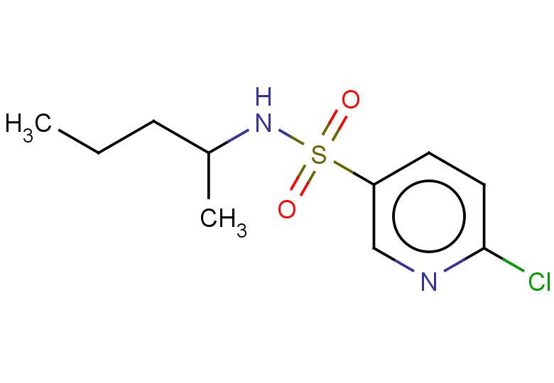 6-chloro-N-(pentan-2-yl)pyridine-3-sulfonamide