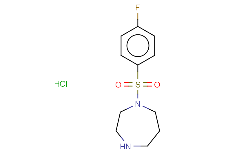1-(4-fluorobenzenesulfonyl)-1,4-diazepane hydrochloride