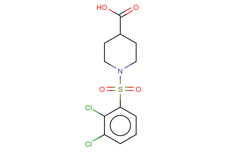 1-(2,3-dichlorobenzenesulfonyl)piperidine-4-carboxylic acid