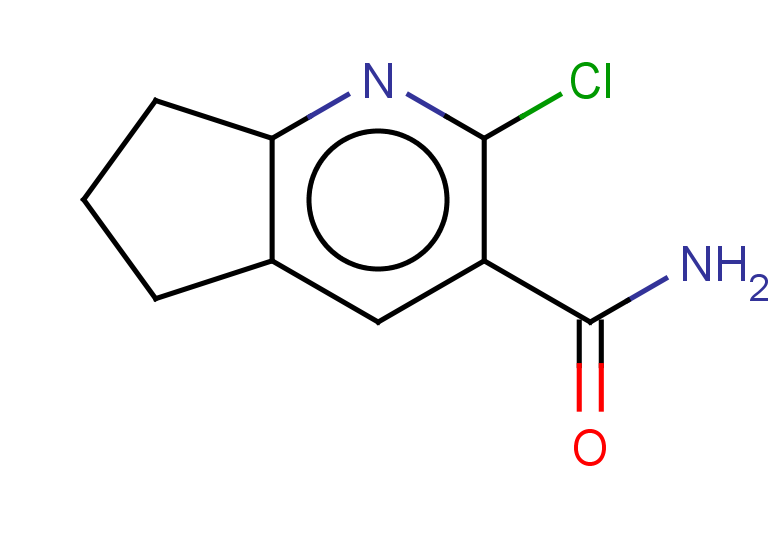 2-chloro-5H,6H,7H-cyclopenta[b]pyridine-3-carboxamide