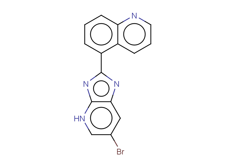 5-{6-bromo-4H-imidazo[4,5-b]pyridin-2-yl}quinoline