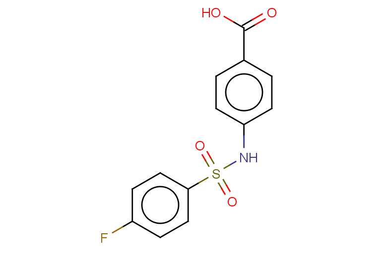 4-(4-fluorobenzenesulfonamido)benzoic acid