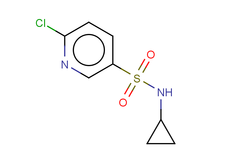 6-chloro-N-cyclopropylpyridine-3-sulfonamide