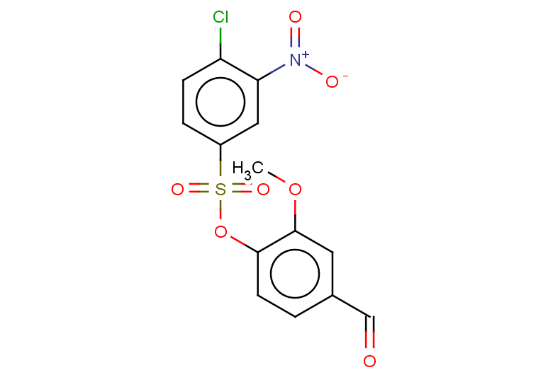 4-formyl-2-methoxyphenyl 4-chloro-3-nitrobenzene-1-sulfonate