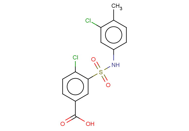 4-chloro-3-[(3-chloro-4-methylphenyl)sulfamoyl]benzoic acid