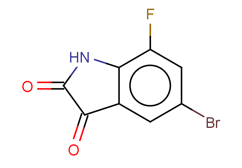 5-bromo-7-fluoro-2,3-dihydro-1H-indole-2,3-dione