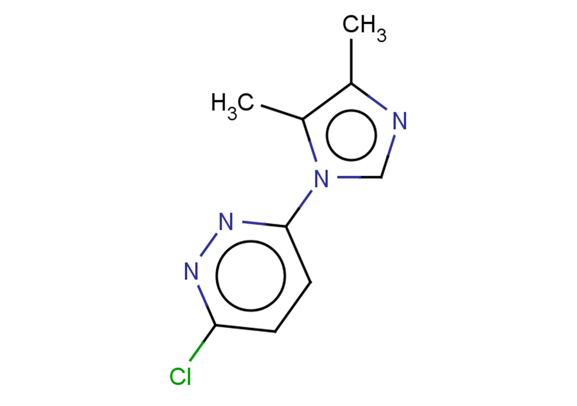 3-chloro-6-(4,5-dimethyl-1H-imidazol-1-yl)pyridazine