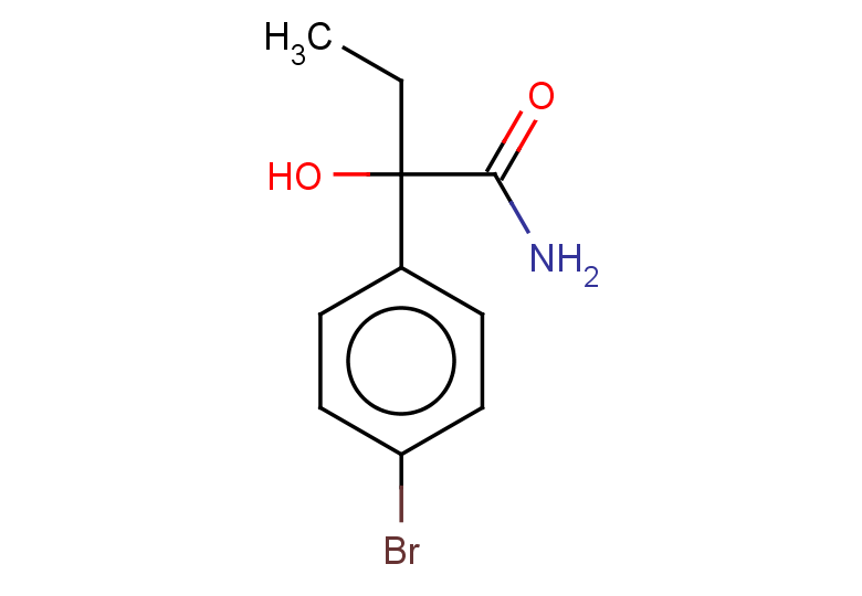 2-(4-bromophenyl)-2-hydroxybutanamide