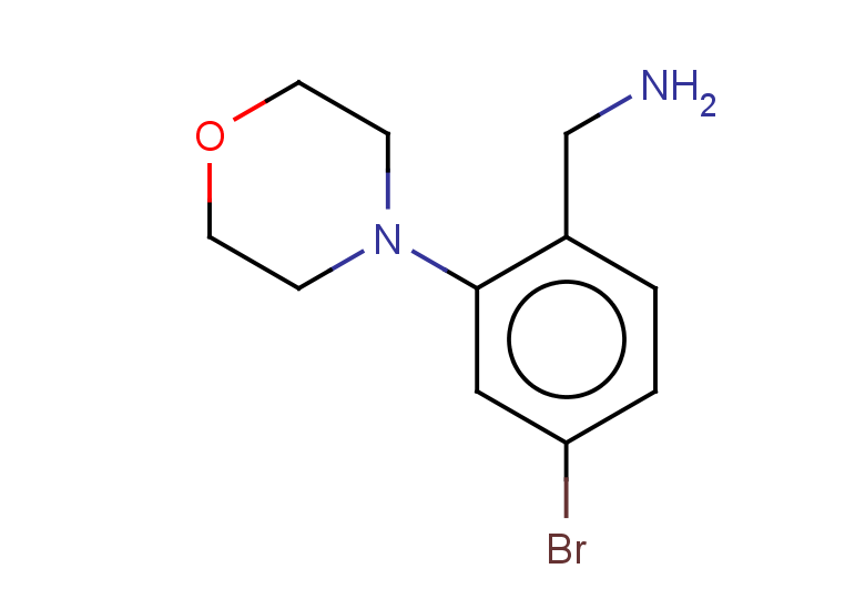 [4-bromo-2-(morpholin-4-yl)phenyl]methanamine