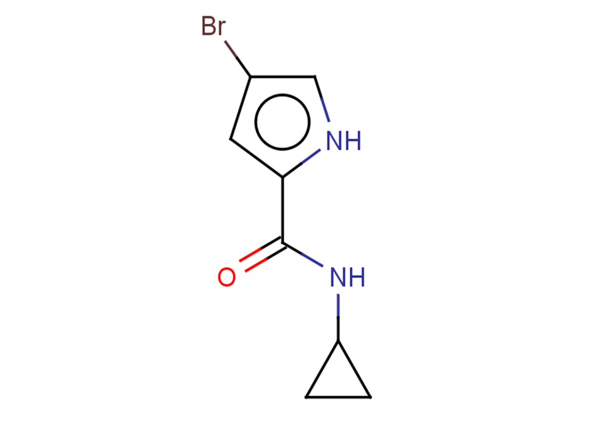 4-bromo-N-cyclopropyl-1H-pyrrole-2-carboxamide