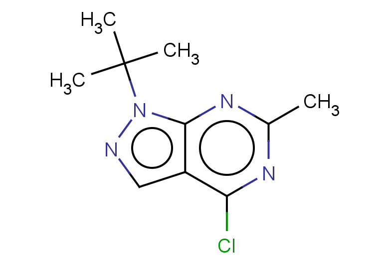 1-tert-butyl-4-chloro-6-methyl-1H-pyrazolo[3,4-d]pyrimidine