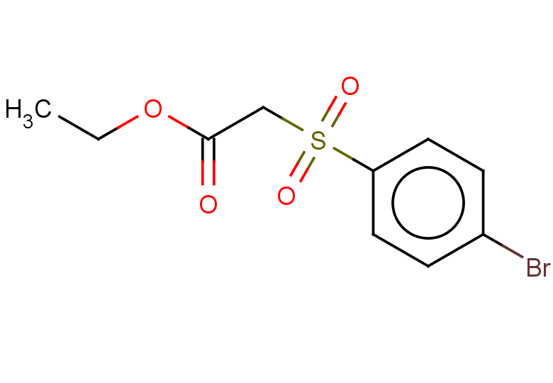 ethyl 2-(4-bromobenzenesulfonyl)acetate
