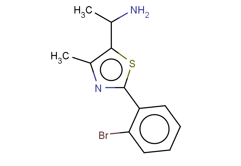 1-[2-(2-bromophenyl)-4-methyl-1,3-thiazol-5-yl]ethan-1-amine