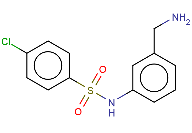 N-[3-(aminomethyl)phenyl]-4-chlorobenzene-1-sulfonamide