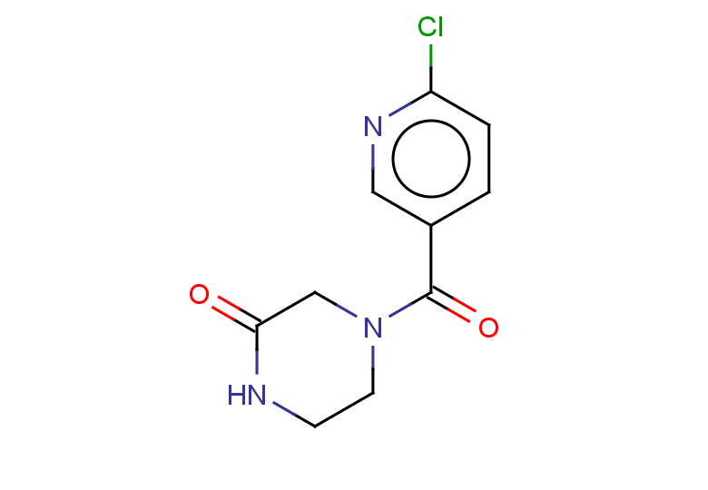 4-(6-chloropyridine-3-carbonyl)piperazin-2-one