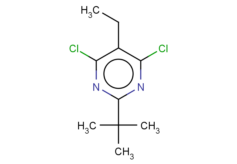 2-tert-butyl-4,6-dichloro-5-ethylpyrimidine